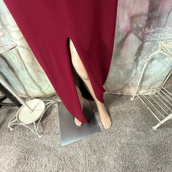 📌Lulus Evening - Formal - Prom - Cruise Strapless Dress w/ Long Side Slit - Picture 8 of 16